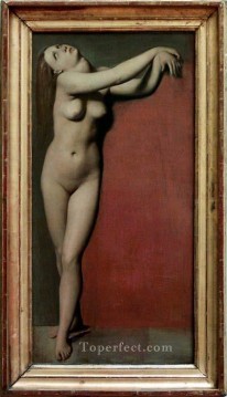 neoclassical neoclassicism Painting - Angelique Neoclassical Jean Auguste Dominique Ingres